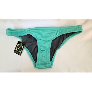 JOLYN Brazil Cut Green (Beach) Bikini Bottoms Medium New With Tags‎